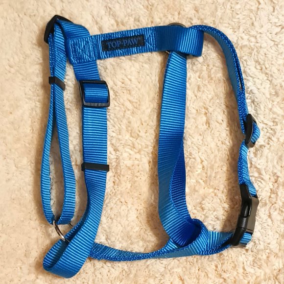 NWOT ~ Top Paw Signature Blue Adjustable Harness (Size: Large) - Picture 1 of 4